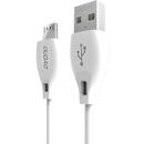 Dudao Dudao cable micro USB cable 2.4A 1m white (L4M 1m white)