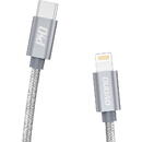 Dudao Dudao cable USB Type C cable - Lightning Power Delivery 45W 1m gray (L5Pro gray)