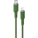Acefast Acefast cable MFI USB Type C - Lightning 1.2m, 30W, 3A green (C2-01 oliver green)