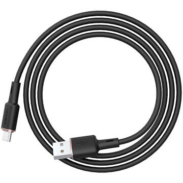 Acefast C2-04 USB/USB-C, 1.2 m, 3 A, Negru