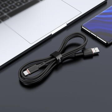 Acefast C2-04 USB/USB-C, 1.2 m, 3 A, Negru