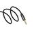 Wozinsky AUX cable angled (male-male) mini jack cable 3m black
