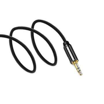 Wozinsky AUX cable angled (male-male) mini jack cable 3m black