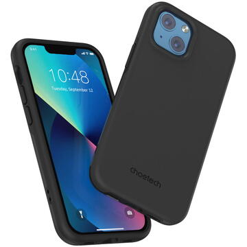 Husa Choetech MFM Anti-drop case Made For MagSafe for iPhone 13 mini black (PC0111-MFM-BK)