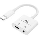 MACLEAN Adapter USB Type-C - 3,5mm mini jack z Power Delivery (PD) 30W Maclean, MCTV-848