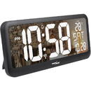 GREENBLUE Ceas digital de perete sau sine statator, LCD, GB214, cu termometru, alarma, afisare data si ora