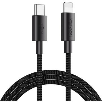 Joyroom Durable USB Type C Cable - Lightning Fast Charging / Data Transfer 20W 2m Black (S-2024M13)