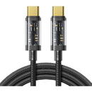 JOYROOM Joyroom cable USB Type-C - USB Type-C 100W 1.2m black (S-CC100A12)