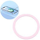 JOYROOM Joyroom metal magnetic ring for smartphone pink (JR-Mag-M3)
