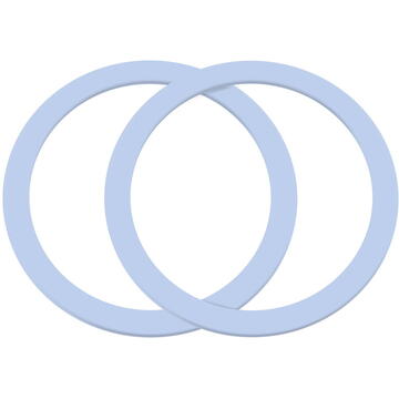 Joyroom set of metal magnetic rings for smartphone 2 pcs.blue (JR-Mag-M3)