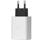 Google Travel Charger fast charger USB-C PD 30W White