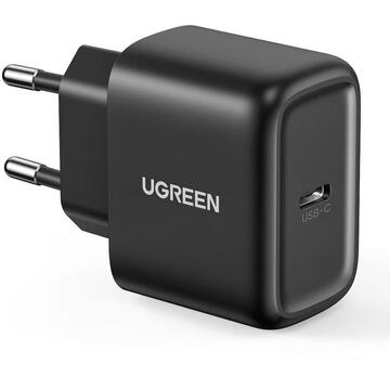 Incarcator de retea Ugreen fast charger USB-C PD PPS 25W black (CD250)