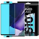 3D Edge Nano Flexi Glass Hybrid Full Screen Protector with frame for Samsung Galaxy S21+ 5G (S21 Plus 5G) black