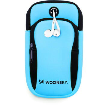 Wozinsky running phone armband blue (WABBL1)