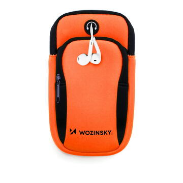 Wozinsky running phone armband orange (WABOR1)