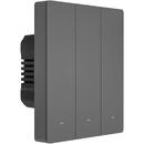Sonoff Sonoff Smart 3-Channel Wi-Fi Wall Switch Black (M5-3C-80)