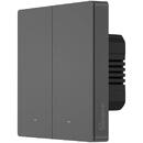Sonoff Sonoff smart 2-channel Wi-Fi wall switch black (M5-2C-86)