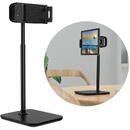 Acefast Acefast telescopic phone and tablet holder (135-230mm wide) for the desk 360 ° black (E4 black)