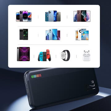 Baterie externa Joyroom power bank 10000mAh Dazzling Series 12W black (JR-T016)