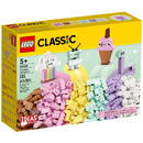 LEGO Classic - Distractie creativa in culori pastelate 11028, 333 piese