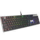 Tastatura Genesis Thor 420 RGB, Gaming, Negru, USB, Cu fir, 104 taste