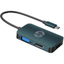 Adaptor USB-C - HDMI/VGA/DP HP DHC-CT200
