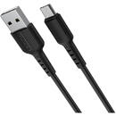 Borofone Cablu Date si Incarcare USB la MicroUSB Borofone BX16, 1 m, 2A, Negru