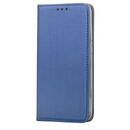 OEM Husa Piele OEM Smart Magnet pentru Samsung Galaxy A40 A405, Bleumarin