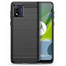 Tech-Protect Husa TPU Tech-Protect Carbon pentru Motorola Moto E13, Neagra