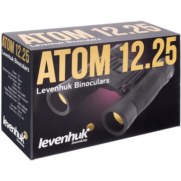 Binoclu Levenhuk Atom, 12x, 25 mm