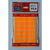 Etichete autoadezive color, 16 x 22 mm, 320 buc/set, Tanex - orange fluorescent