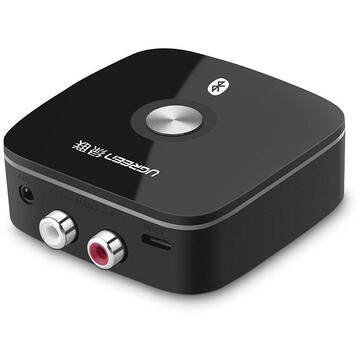 UGREEN Bluetooth 5.1 Receiver 2x RCA, jack 3,5mm, aptX HD (black)