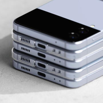 Husa de protectie telefon Ringke pentru Samsung Galaxy Z Flip 4, Ultra Slim, Plastic, Transparent