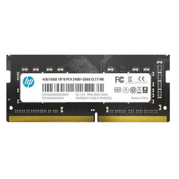 Memorie laptop HP S1 8GB, DDR4-2400MHz, CL17