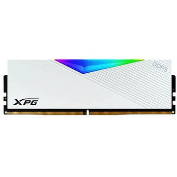 Memorie A-Data DDR5 16GB PC 6000 CL40 XPG LANCER white RGB retail