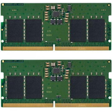 Memorie laptop Kingston KVR52S42BD8K2-64, 64GB, DDR5-5200MHz, CL42, Dual Channel