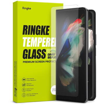 Folie Protectie Ecran Ringke ID Glass pentru Samsung Galaxy Z Fold4, Sticla securizata, 2.5D, 9H