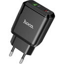 Hoco N5 Favor, Quick Charge, 20W, 1 X USB - 1 x USB Tip-C, Negru