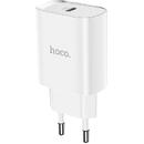 Hoco N14, Quick Charge, 20W, 1 X USB Tip-C, Alb
