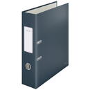 Leitz Biblioraft Leitz 180 Cosy, carton laminat, partial reciclat, FSC, A4, 80 mm, gri antracit