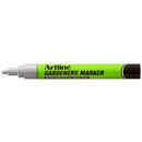 Artline Marker ARTLINE, pentru gradinari, corp plastic, varf rotund 2.3mm - silver