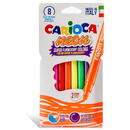 Carioca lavabila, varf 1-4.7mm, fluorescenta, 8 buc/cutie, CARIOCA Neon