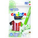 Carioca Carioca pentru textile, varf subtire - 2.6mm, rezistent la spalare, 10 culori/cutie, CARIOCA Fabric