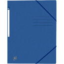OXFORD Dosar A4, carton MultiStrat 390g/mp, cu elastic, OXFORD Top File - albastru