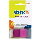 Stick'n Film index autoadeziv 45 x 25mm, 50 file/set, cu dispenser, Stick"n Pop-up - mov
