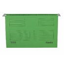 Bantex Dosar suspendabil cu eticheta, bagheta metalica, carton 230g/mp, 25 buc/cutie, Bantex - verde