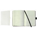 SIGEL Caiet lux cu elastic, coperti soft, A5(135 x 210mm), 97 file, Conceptum - classic alb - dictando