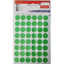 Tanex Etichete autoadezive color, D16 mm, 240 buc/set, TANEX - verde