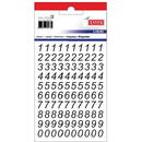 CIF Etichete cu cifre, 0-9, 8 x 11 mm, 200buc/set, TANEX