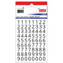CIF Etichete cu cifre, 0-9, 10 x 13 mm, 144buc/set, TANEX